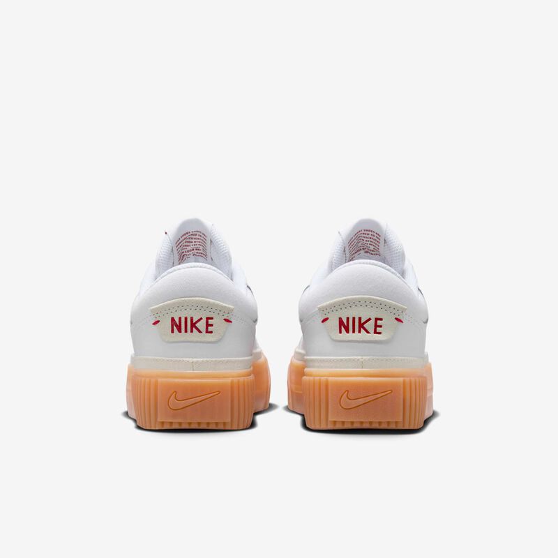 Nike Court Legacy Lift, Blanco/Amarillo Goma/Vela/Rojo Universitario, hi-res