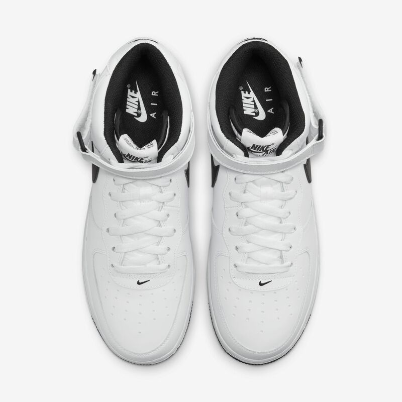 Nike Air Force 1 Mid '07, Blanco/Blanco/Negro, hi-res