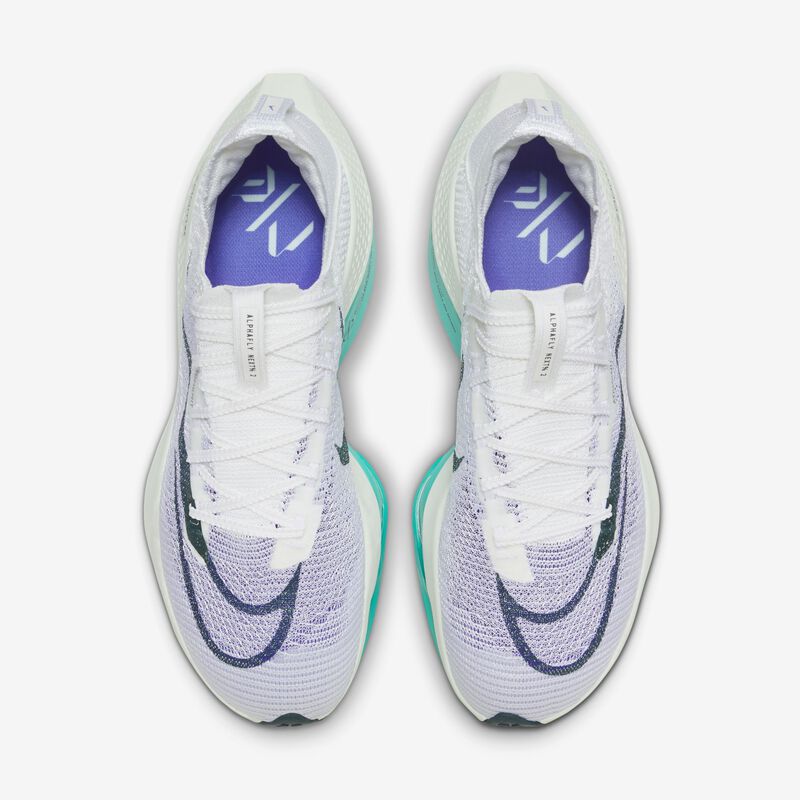Nike Air Zoom Alphafly 2, Blanco/Jade transparente/Ultramarino claro/Jungla intenso, hi-res