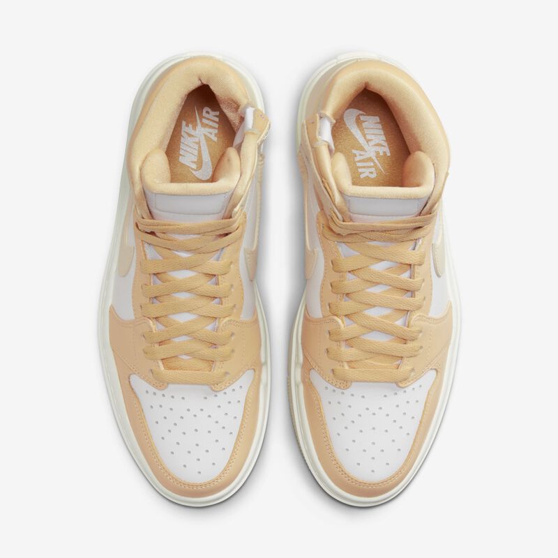 Air Jordan 1 Elevate High, Oro celeste/Blanco/Vela/Muselina, hi-res