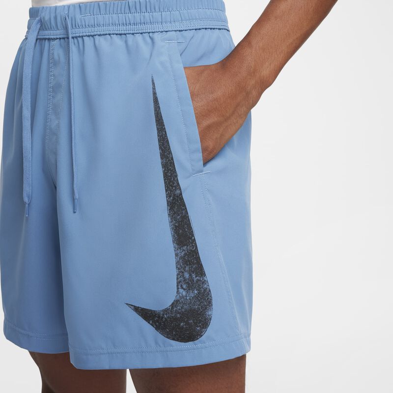 Nike Form Swoosh, Tormenta Del Egeo/Negro, hi-res