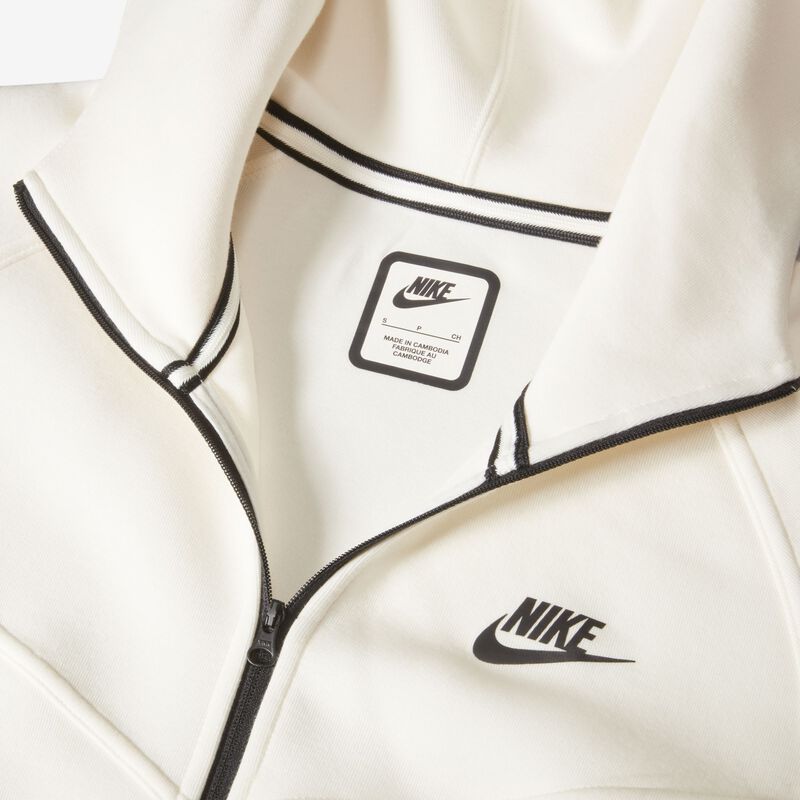 Nike Sportswear Tech Fleece Windrunner, Marfil pálido/Negro, hi-res