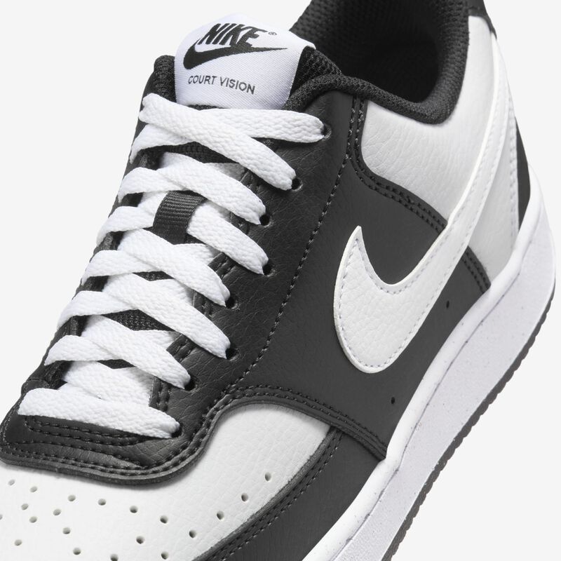 Nike Court Vision Low Next Nature, Negro/Blanco, hi-res