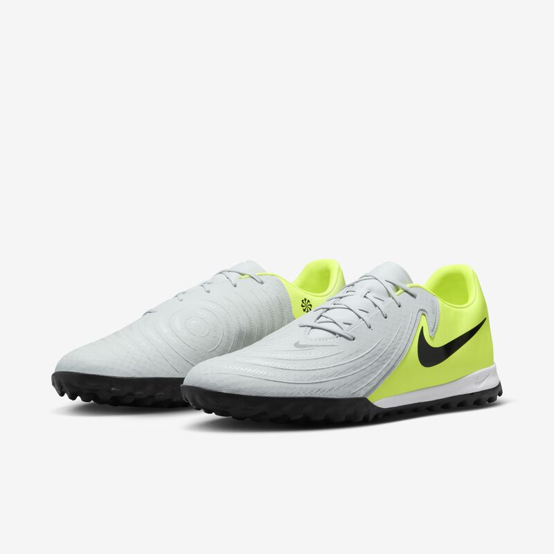 Nike Phantom GX 2 Academy, Plata Metalizada/Negro-Voltio, hi-res