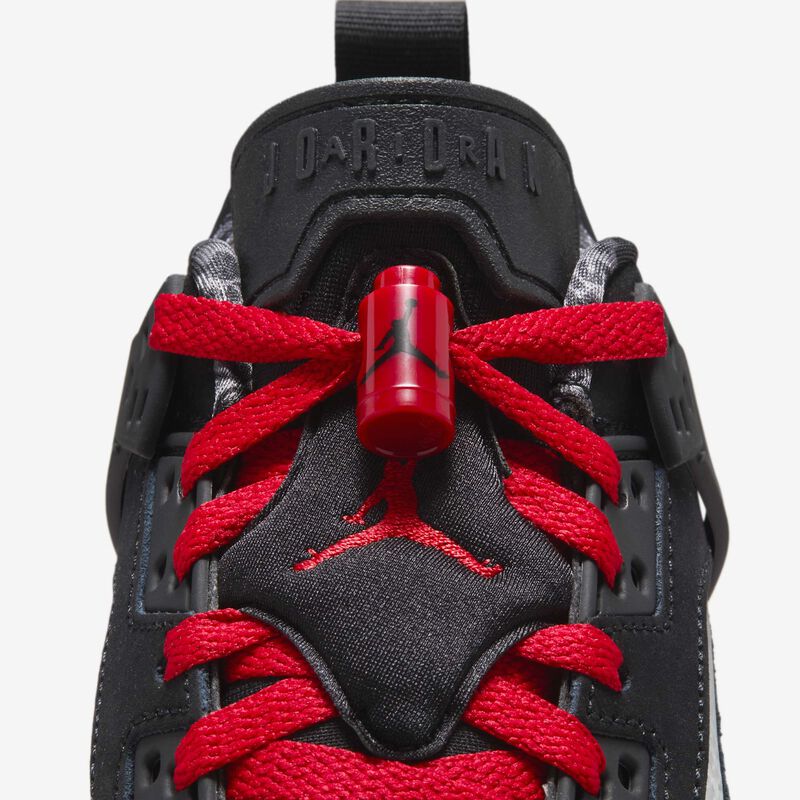 Jordan Spizike Low, Negro/Verde Clásico/Blanco/Rojo Universitario, hi-res