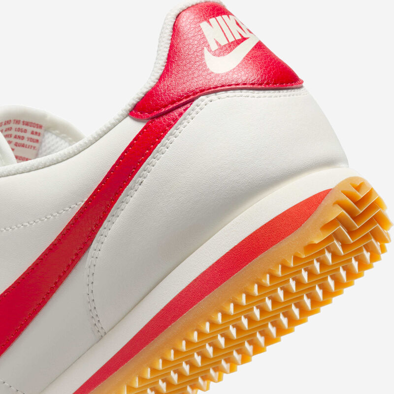 Nike Cortez Leather, Vela/Amarillo Goma/Rojo Universitario, hi-res