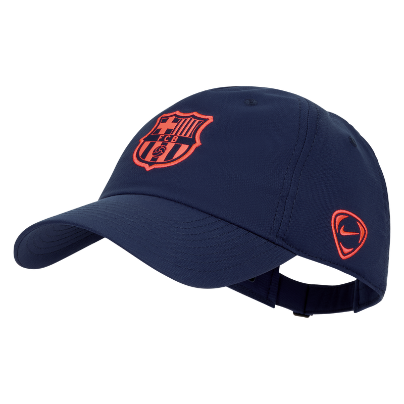 Nike Club Fc Barcelona, Azul Marino Medianoche/(Mango Brillante), hi-res