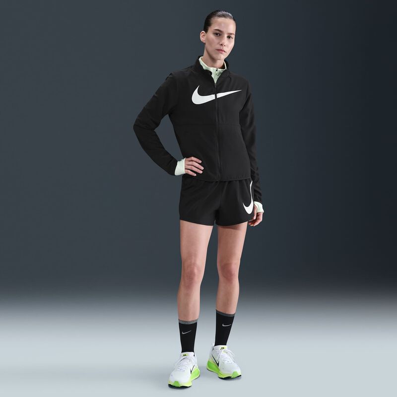 Nike One Swoosh, Negro/Blanco, hi-res
