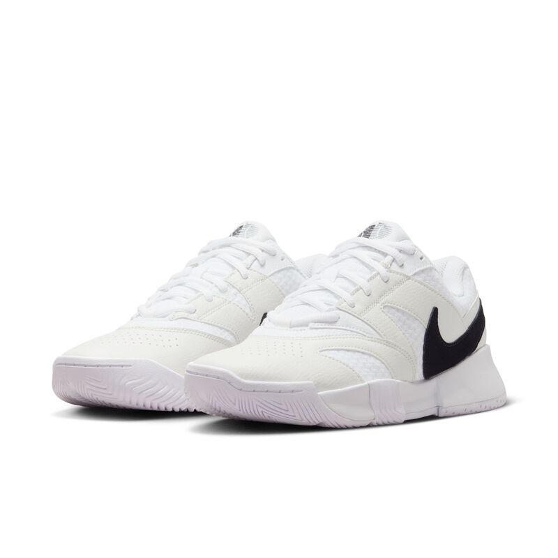 NikeCourt Lite 4, Blanco/Negro-Blanco Cumbre, hi-res