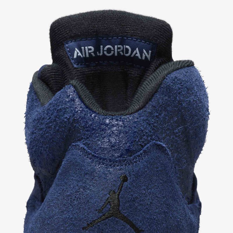 Air Jordan Retro 5 SE, Azul Marino/Negro-Fútbol Gris, hi-res