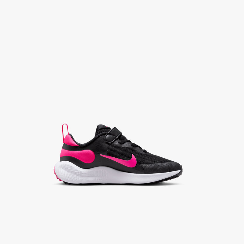 Nike Revolution 7, Negro/Blanco/Hiperrosa, hi-res