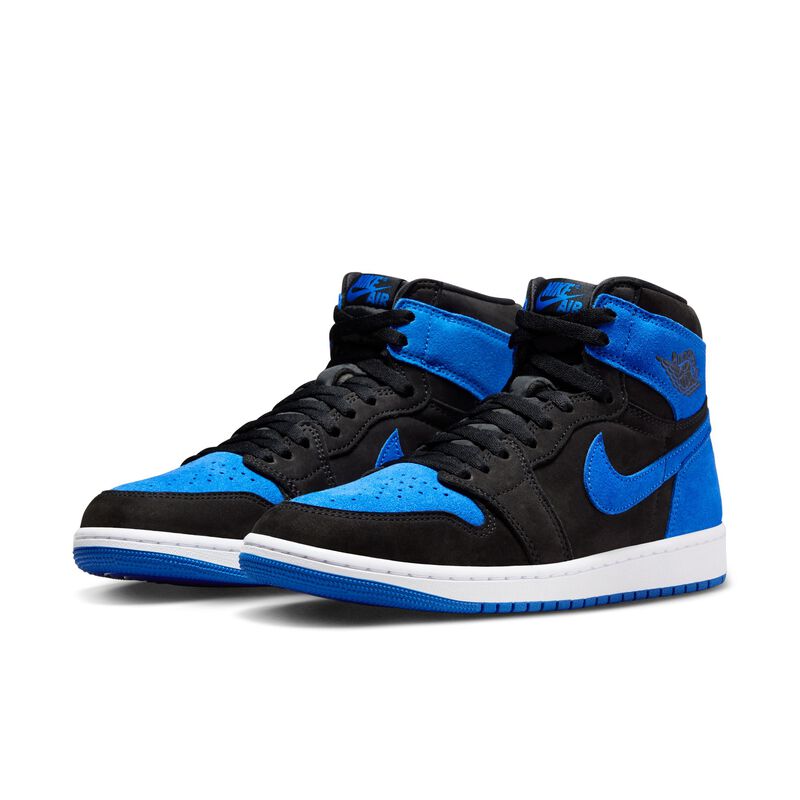 Air Jordan 1 Retro High OG, Negro/Azul real/Blanco, hi-res