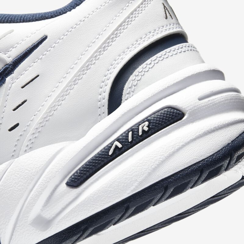Nike Air Monarch IV, Blanco/Plata Metalizado, hi-res