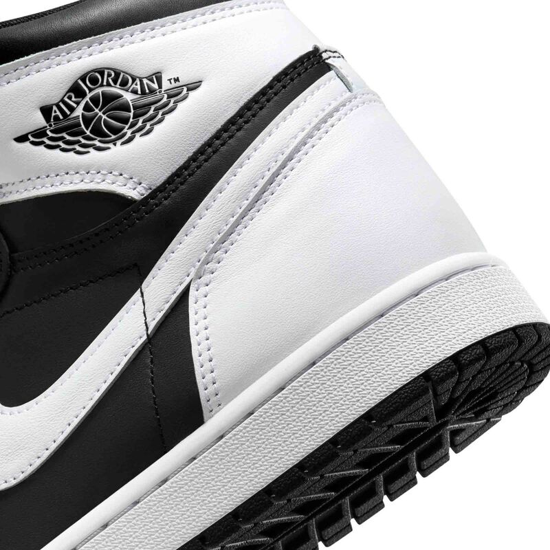 Air Jordan 1 Retro High OG, Negro/Blanco/Blanco, hi-res