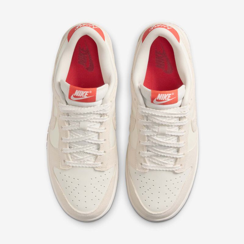 Nike Dunk Low, Vela/Rojo Picante/Lino/Marfil Pálido, hi-res