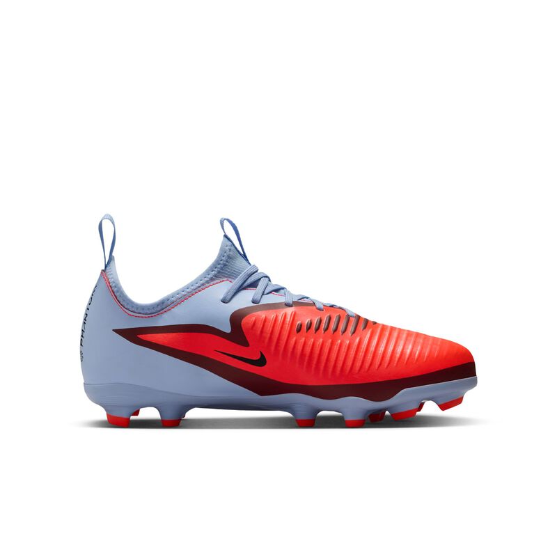Nike Jr. Phantom 6 Low Academy, Tinte Real/Negro Carmesí Brillante, hi-res