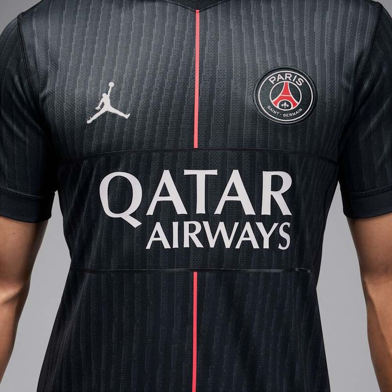 Camiseta Paris Saint-Germain 2025/26 Stadium Fourth, Negro, hi-res