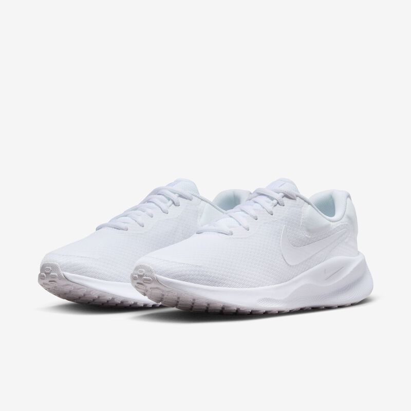 Nike Revolution 7, Blanco/Blanco, hi-res