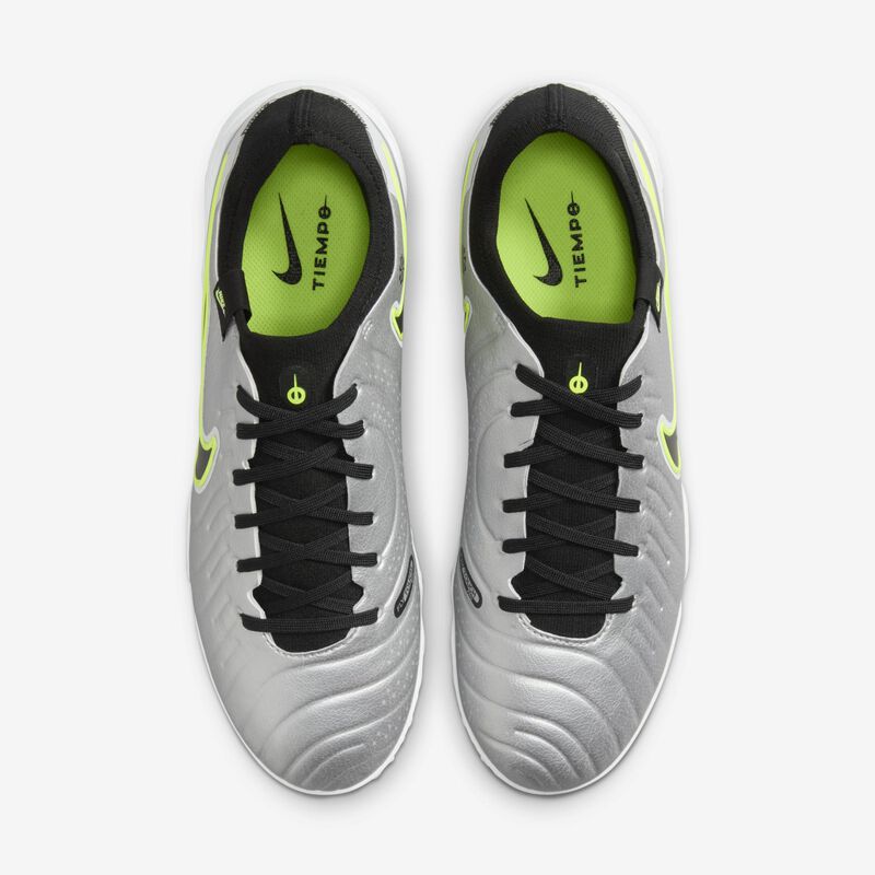 Nike Tiempo Legend 10 Pro, Plata Metalizada/Negro-Voltio, hi-res