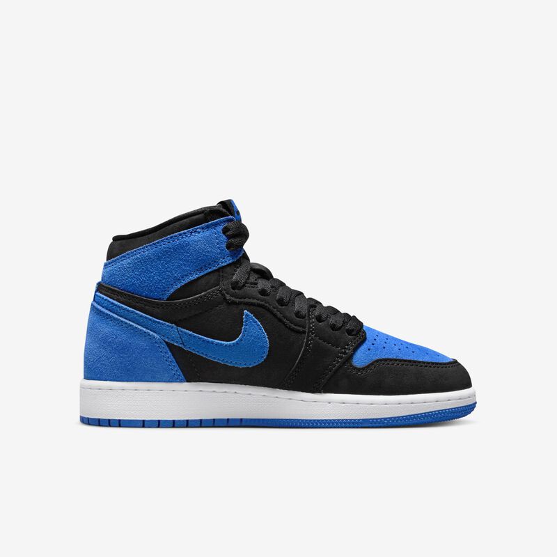 Air Jordan 1 High OG, Negro/Blanco/Azul royal/Azul royal, hi-res