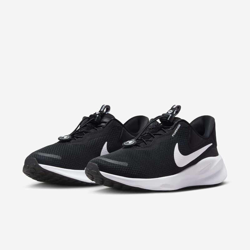 Nike Revolution 7 EasyOn, Negro/Blanco, hi-res