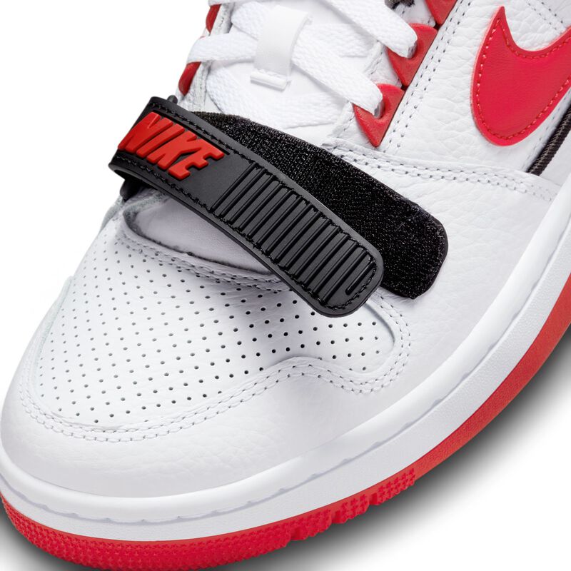 Nike Air Alpha Force 88, Blanco/Negro/Gris neutro/Rojo universitario, hi-res