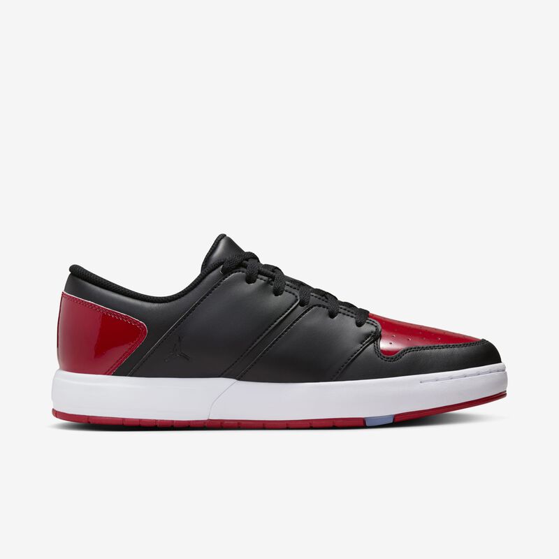 Jordan Nu Retro 1 Low, Negro/Blanco/Rojo universitario, hi-res