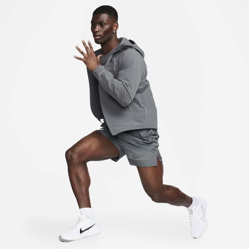 Nike Challenger Flash, Gris Hierro/Negro/Negro, hi-res