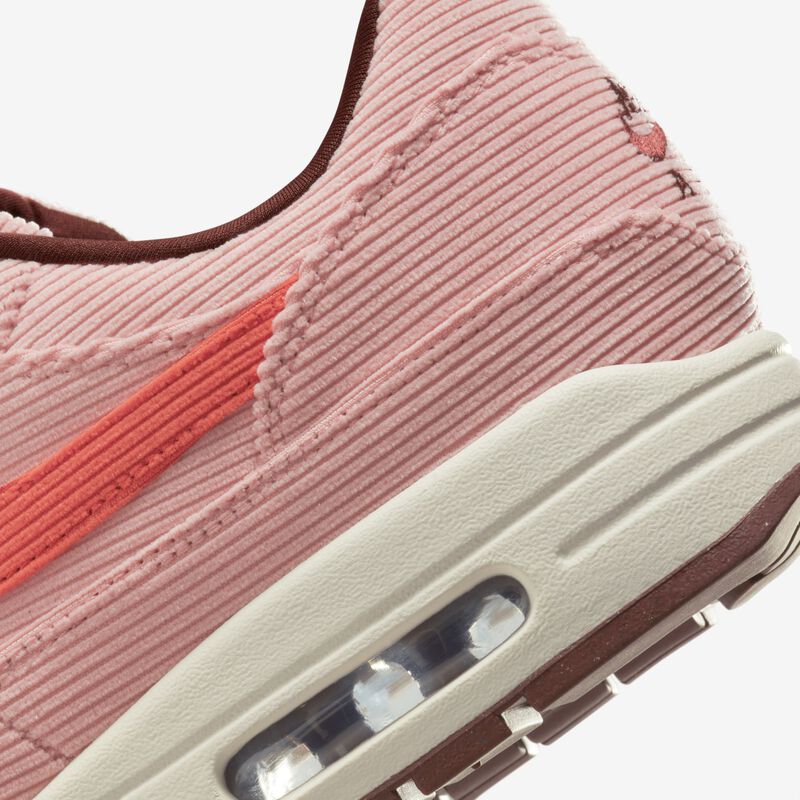 Nike Air Max 1 Premium, Polvo de Coral/Marrón buey/Vela/Coral brillante, hi-res