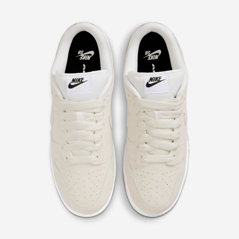 Nike SB Dunk Low Pro B, Marfil Pálido/Blanco Cumbre/Blanco/Marfil Pálido, hi-res