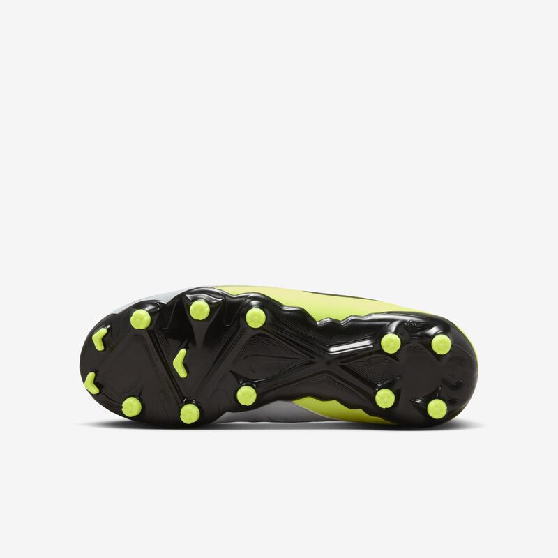 Nike Jr. Phantom GX 2 Academy, Plata Metalizada/Negro-Voltio, hi-res