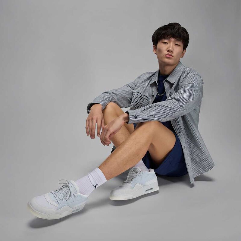 Air Jordan 4 RM, Gris Lobo/Rojo Universitario-Gris Lobo-Gris Neutro-Juego Real, hi-res