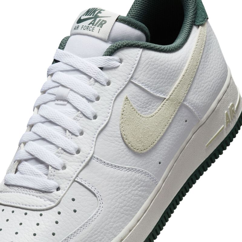 Nike Air Force 1 '07 LV8, Blanco/Vidrio Marino-Verde Vintage, hi-res