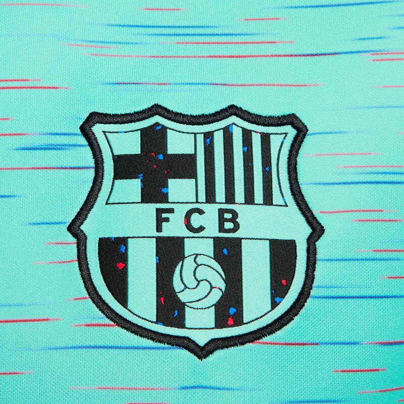 FC Barcelona 2023/24 Stadium Third, Aguamarina claro/Azul royal/Rojo universitario/Negro, hi-res