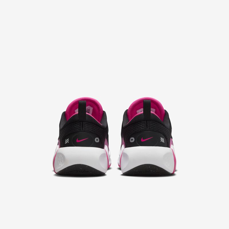 Nike Infinity Flow, Negro/Fucsia Láser/Blanco, hi-res