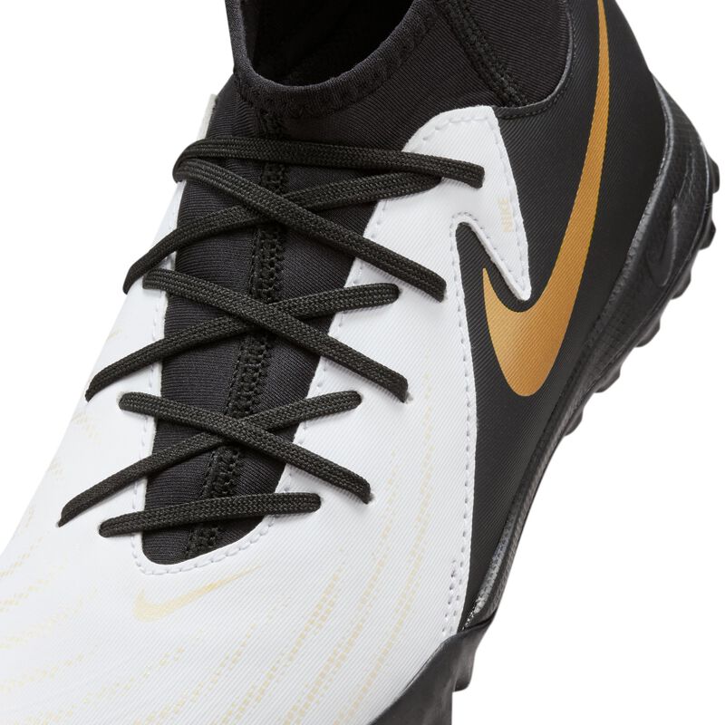 Nike Jr. Phantom Luna 2 Academy, Blanco/Moneda De Oro Metálico/Negro, hi-res