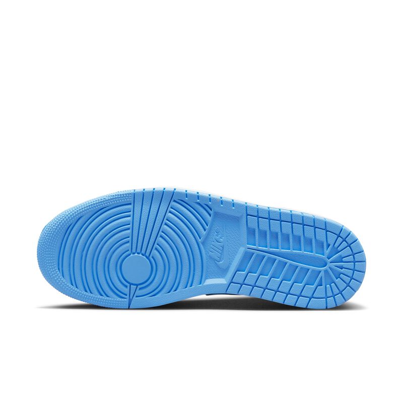 Air Jordan 1 Low, Negro/Azul universitario/Blanco/Negro, hi-res