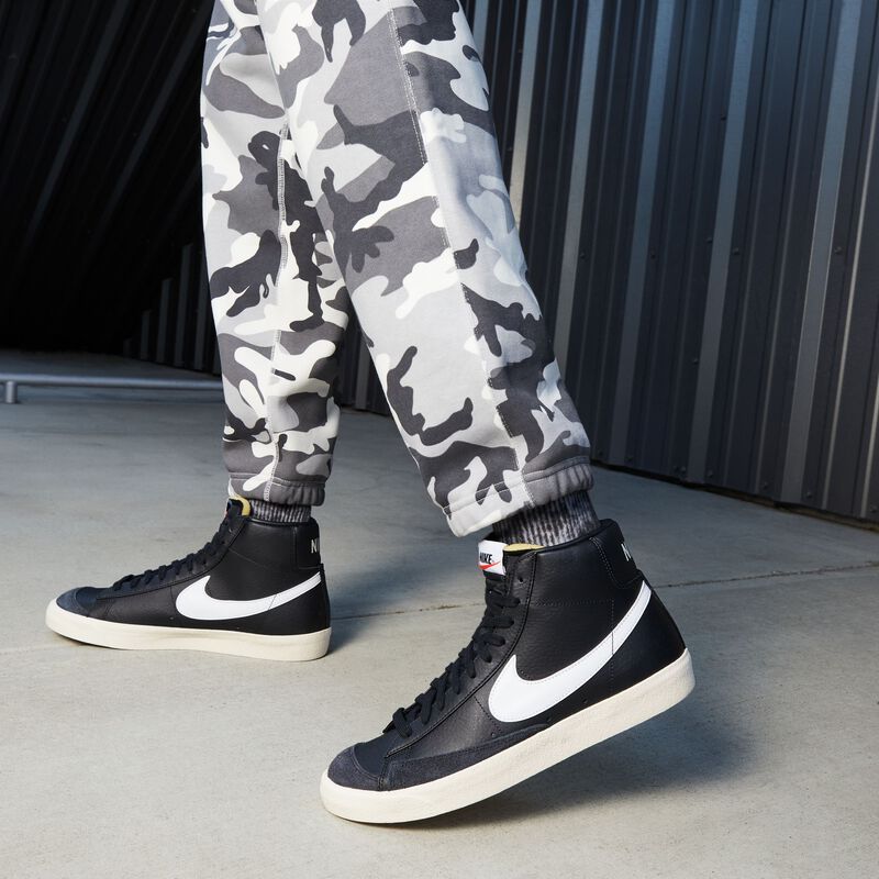 Nike Blazer Mid '77 Vintage, Negro/Vela/Vela, hi-res