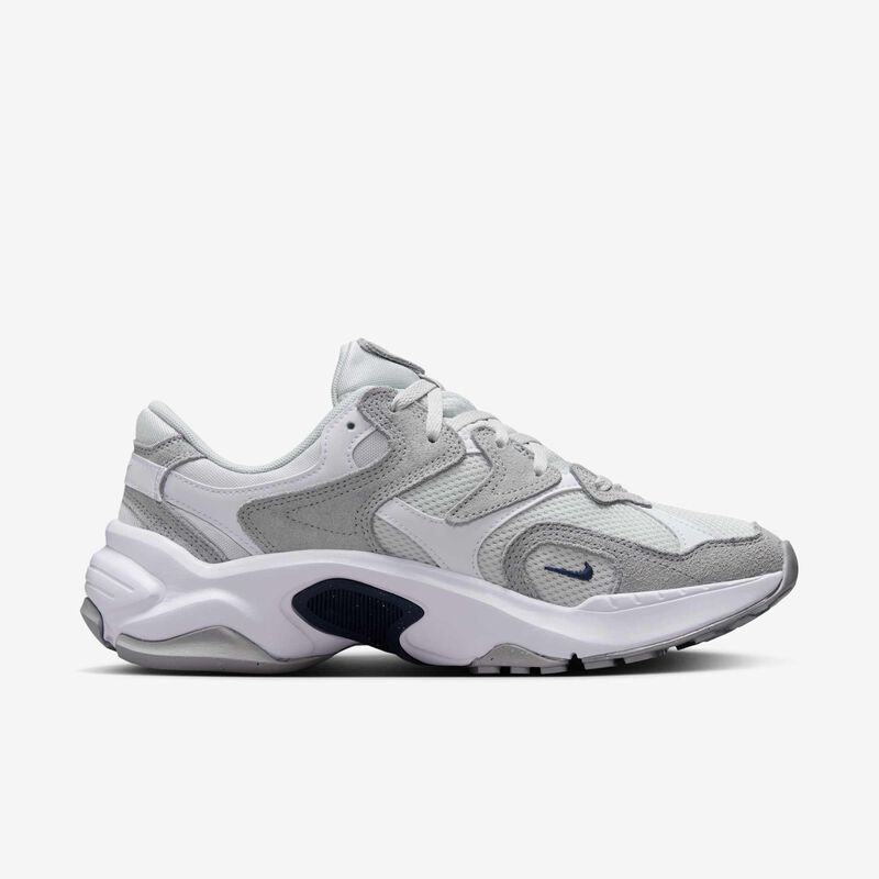Nike AL8, Gris Lobo/Azul Marino Medianoche/Blanco/Polvo Fotón, hi-res