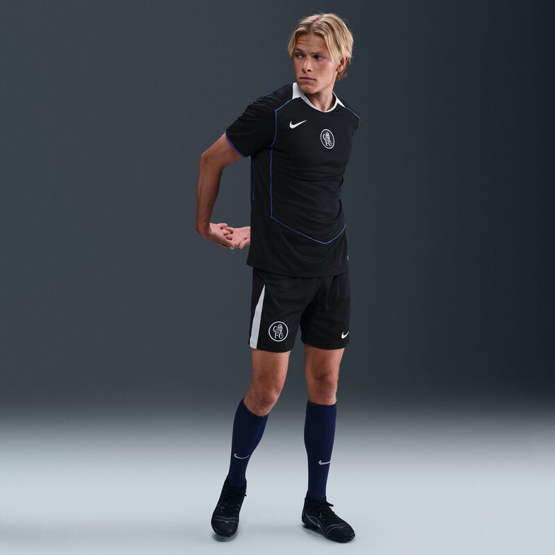 Chelsea FC 2025/26 Stadium Third, Negro/Plata Campo/Plata Campo, hi-res