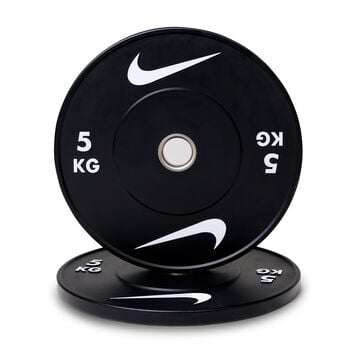 Nike Rubber Bumper Plates, Negro / Blanco, hi-res