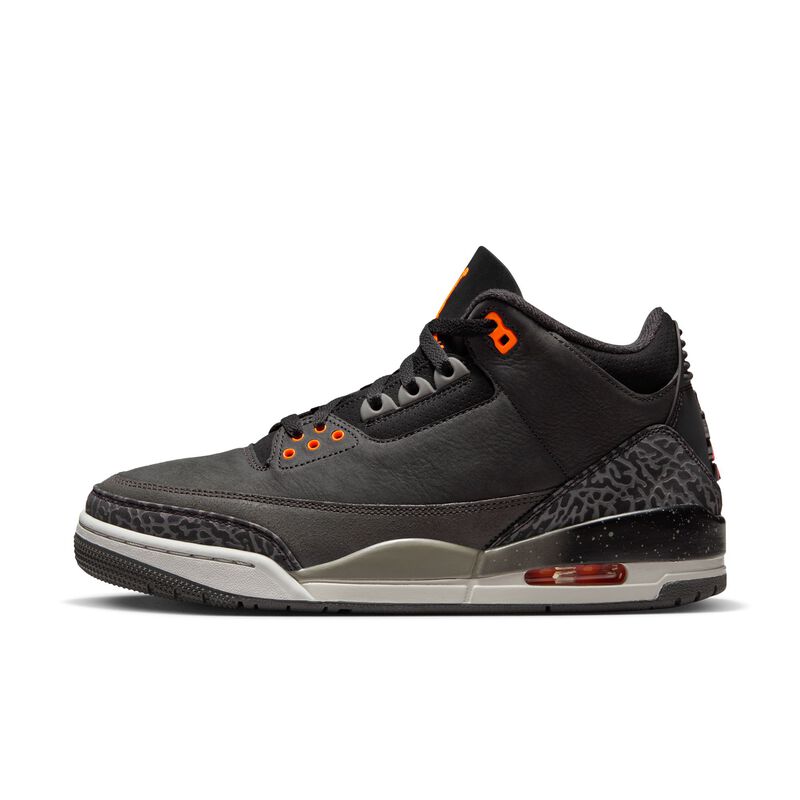 Air Jordan 3 "Fear", Estadio noche/Negro/Peltre liso/Naranja total, hi-res