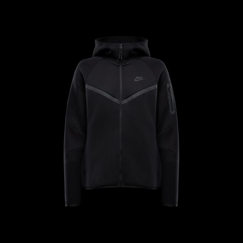 Nike Sportswear Tech Fleece Windrunner, Negro/Negro, hi-res