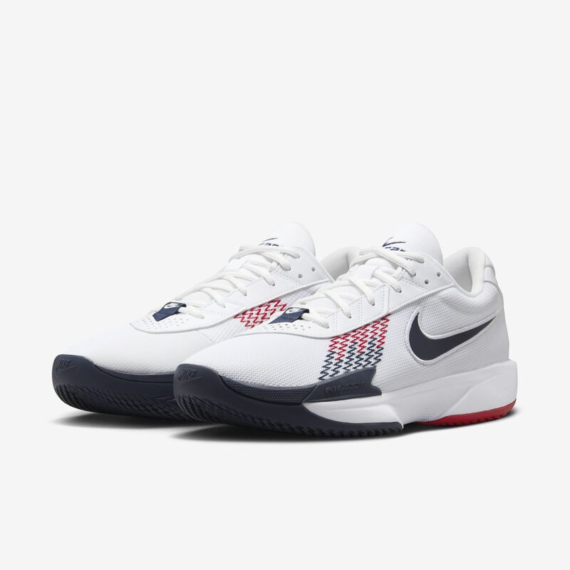 Nike GT Cut Academy USA, Blanco/Rojo Deportivo/Obsidiana, hi-res