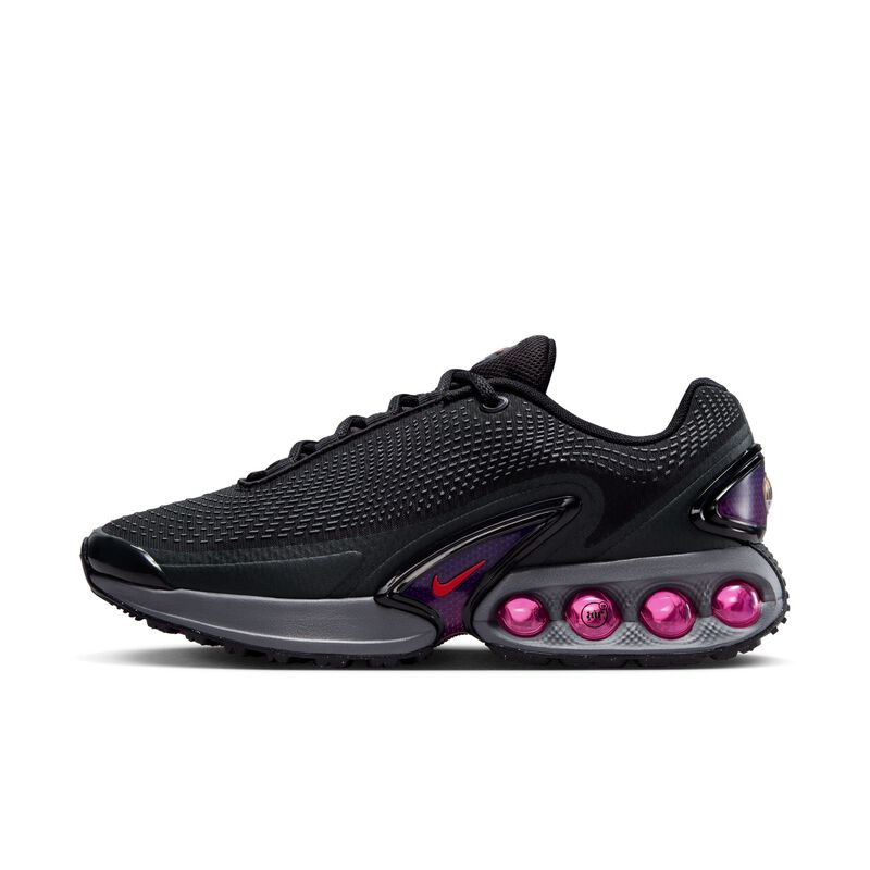 Nike Air Max Dn, Negro/Gris humo oscuro/Antracita/Carmesí claro, hi-res