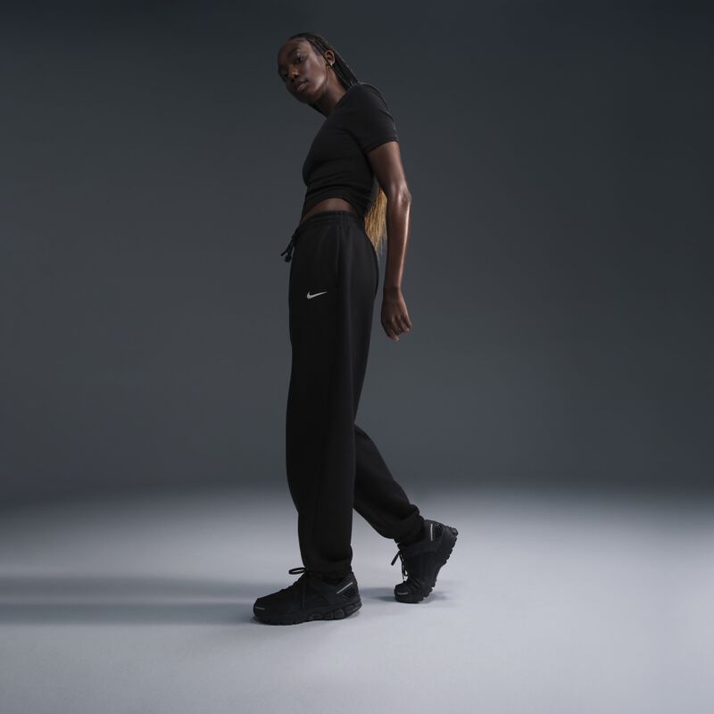 Nike Sportswear Phoenix Fleece, Negro/Vela, hi-res