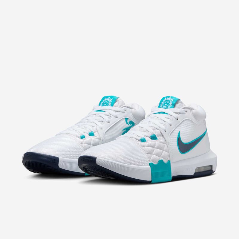 LeBron Witness VIII, Blanco/Cactus Empolvado/Obsidiana, hi-res