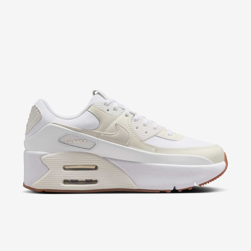 Nike Air Max 90 LV8, Blanco/Perla Suave/Tinte Platino/Vela, hi-res