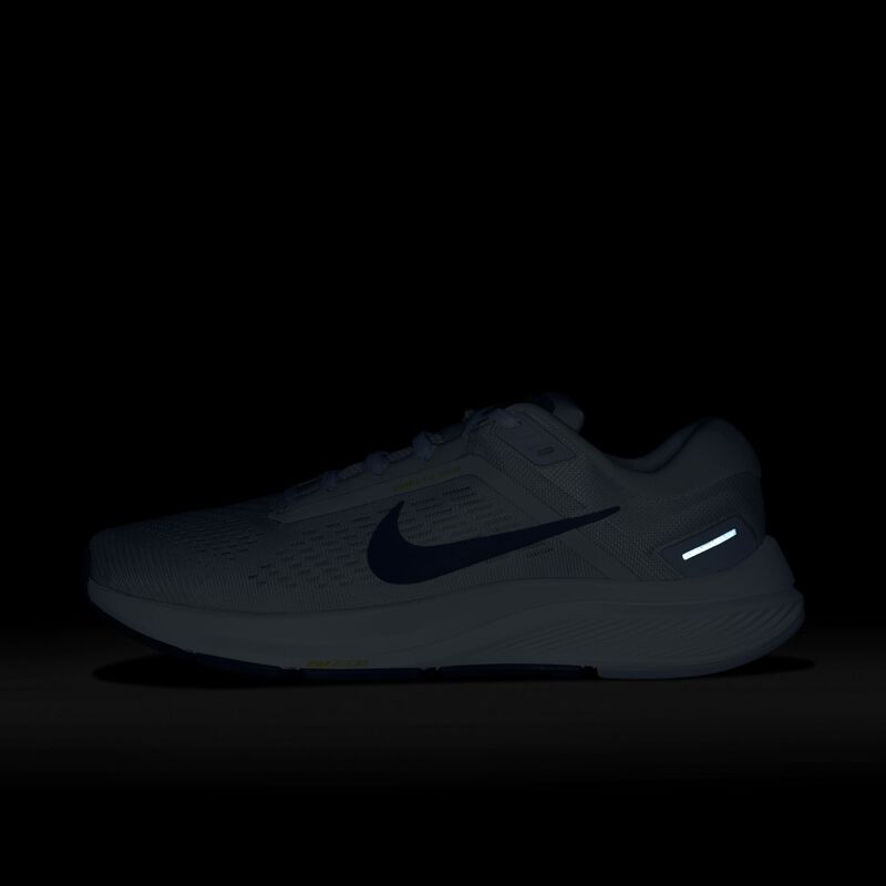 Nike Air Zoom Structure 24, Platino puro/Polvo de fotones/Blanco/Azul difuso, hi-res