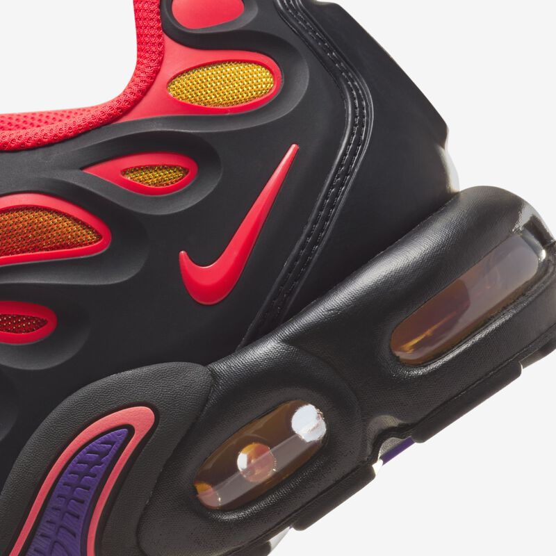Nike Air Max Plus Drift, Negro/Púrpura Campo Carmesí Brillante, hi-res